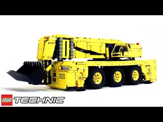 Lego Technic Pneumatic Rock Loader / Лего Техник Карьерный Погрузчик