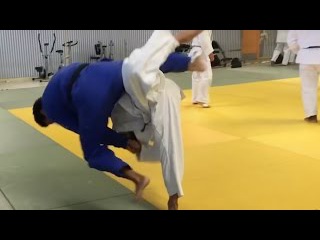 Beautiful UCHIMATA 内股 by Genta Mikami (Inner thigh judo throw)