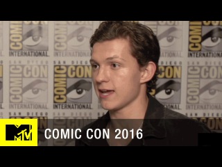 Tom Holland Gives Inside Look at 'Spider-Man: Homecoming' | Comic Con 2016 | MTV