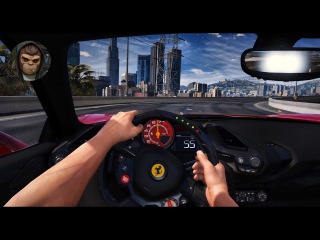 ► GTA 6 Graphics - ✪ REDUX - FIRST PERSON NIGHT Ferrari 488 GTB - Gameplay! 60 FPS