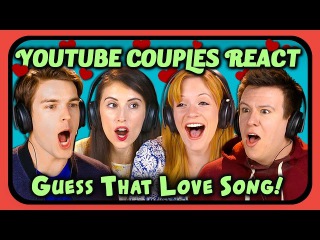 YOUTUBE COUPLES REACT TO GUESS THAT SONG CHALLENGE (Love Songs)