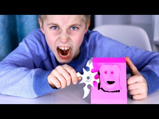 ИЗДЕВАЮСЬ над живой игрушкой!!!! ЧТО ВНУТРИ ЖУЮЩЕЙ КОПИЛКИ ???