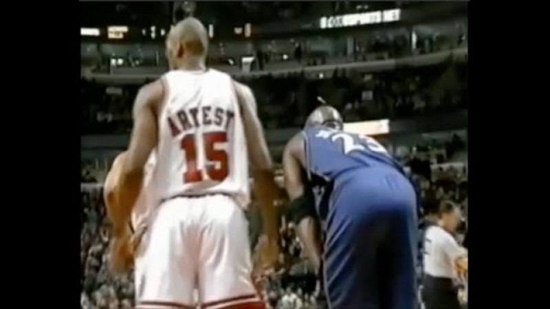 Ron Artest locks down Wizards Jordan