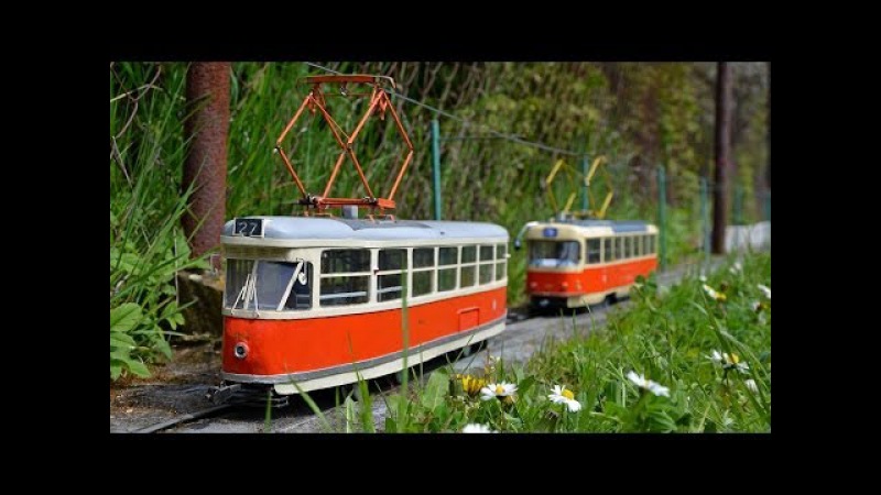 Zahradní tramvaj Modely typ T1 a T3