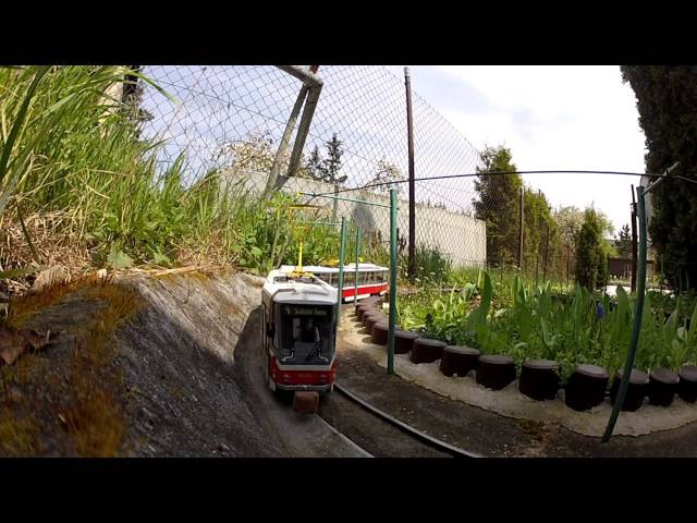 Zahradní tramvaj Model 2x T6A5