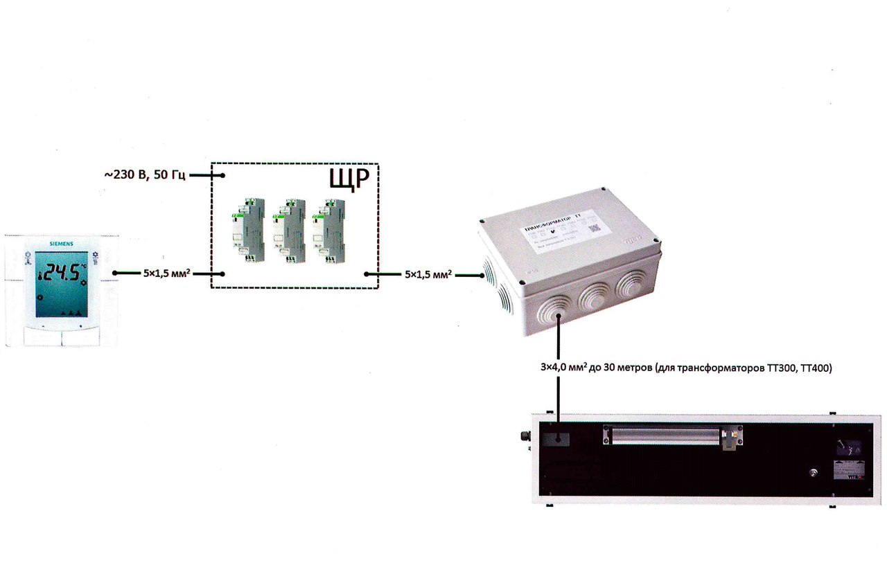 внутрипольный конвектор Vitron
