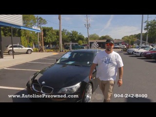 Autoline Preowned 2008 BMW 5 Series 550i Walk Around Review Test Drive Used For Sale Jacksonville