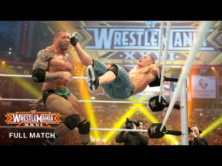 FULL MATCH — Batista vs. John Cena - WWE Title Match: WrestleMania XXVI (WWE Network Exclusive)