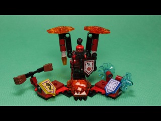 LEGO NEXO KNIGHTS - ULTIMATE GENERAL MAGMAR / ЛЕГО НЕКСО НАЙТС - ГЕНЕРАЛ МАГМАР-АБСОЛЮТНАЯ СИЛА.