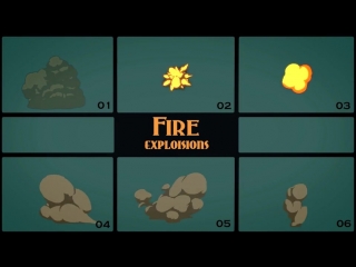 VIDEOHIVE ELEMENTAL 2D FX PACK MOTION GRAPHICS