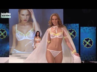 Fashion Lingerie | Luxury lingerie show model Azara | Lagon secret and Naloe bikini fashion show