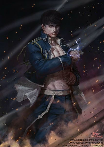 FullMetal Alchemist - Roy Mustang by #InHyukLee