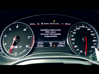 Audi RS7 Acceleration 0-250 Launch Control V8 Sound MF-RS 750 Audi A7 Audi S7
