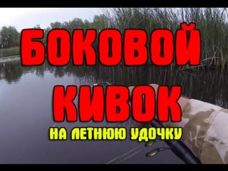 Боковой кивок на летнюю удочку своими руками из капроновой стяжки