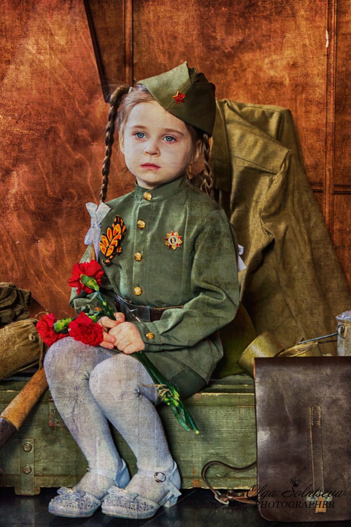Детские фото 9 мая