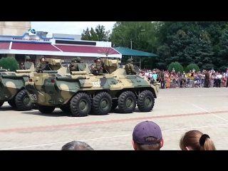 Парад город Изобильный 75 лет в/ч 13204 ! 2016 год.