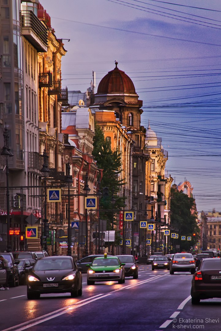 Санкт петербург центр города улицы