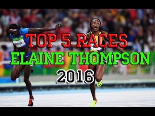 Elaine THOMPSON Top 5 Races 2016