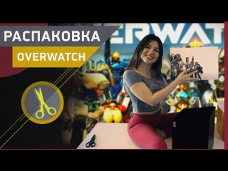 Даша распаковывает коллекционку Overwatch