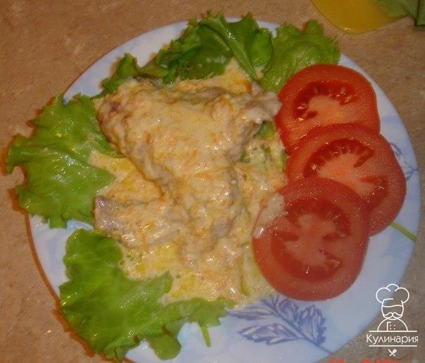 Курица в сметанно-сырном соусе (Panasonic -18)