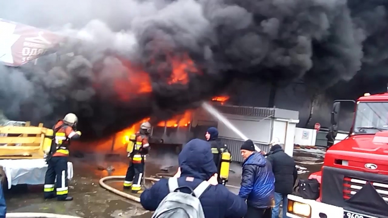 пожар на Лисавой 25.12.2016
