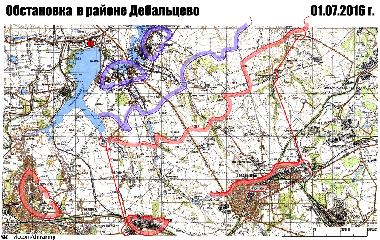 Карта дебальцево донецкой области
