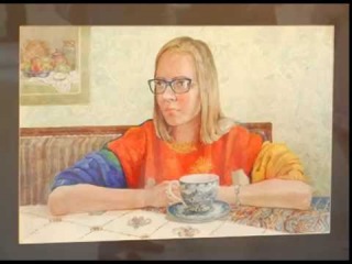 Выставка работ педагогов школы акварели Сергея Андрияки.