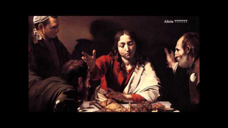 Supper at Emmaus by Caravaggio - 3D