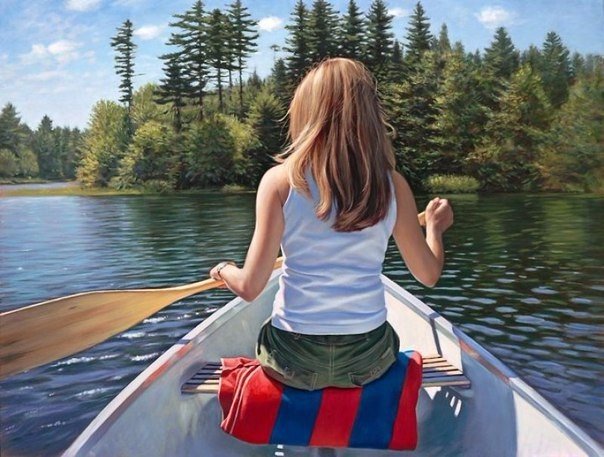 Теплое лето в работах Danielle Richard
