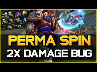 PERMA SPIN 2x DMG BUG - URF Garen GOD MODE | League of Legends