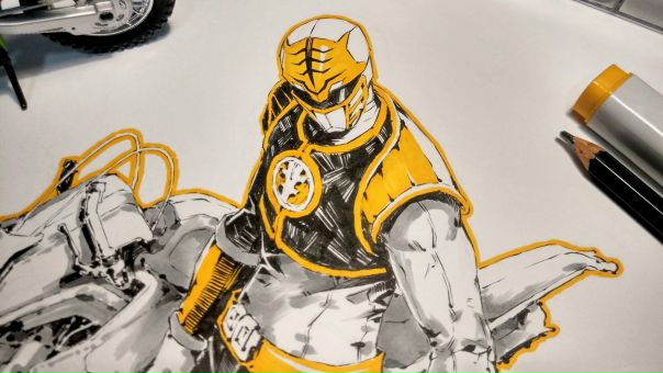 White Ranger by #KaelNgu