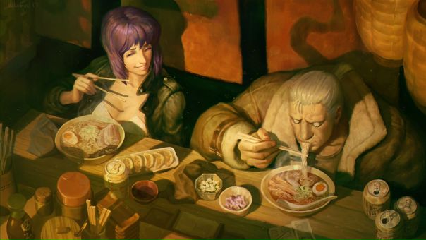 Ghost in the Shell by #ElenaBespalova