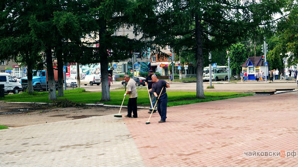 фонтан, Чайковский, 2017 год