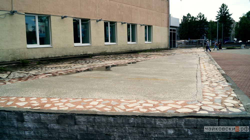 фонтан, Чайковский, 2017 год