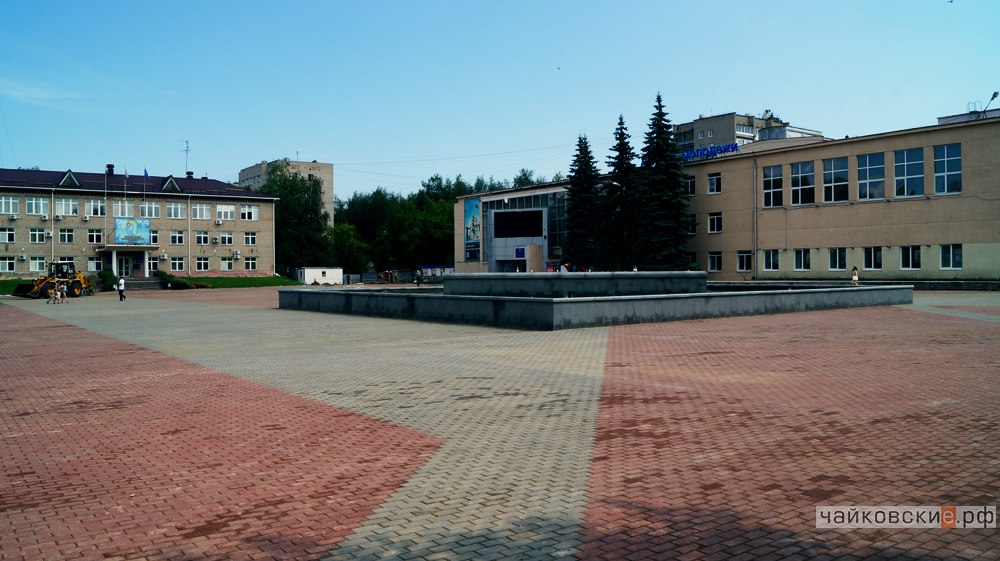 фонтан, Чайковский, 2017 год