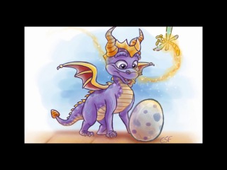 Spyro the Dragon - Speedpaint W/ Commentary