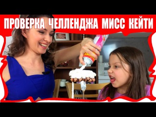 ПРОВЕРКА ЧЕЛЛЕНДЖА c Канала Мисс Кэти и Мистера Макса Челлендж 2 Продукта /// Вики Шоу