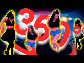360 video VR Girl dance again evolution of dance korean style