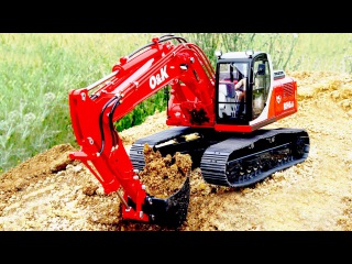 Videos for Kids GIANT Excavator Digging in the city | Construction Trucks Cartoon for children
