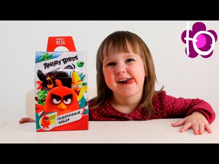 Энгри бердз открываем большой свит бокс с игрушками Big sweet surprise blind box review