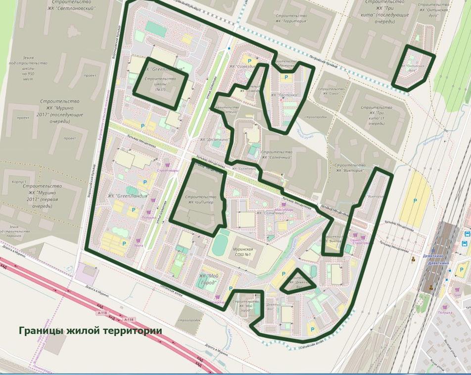 Генплан мурино до 2025 посмотреть с изменениями карта