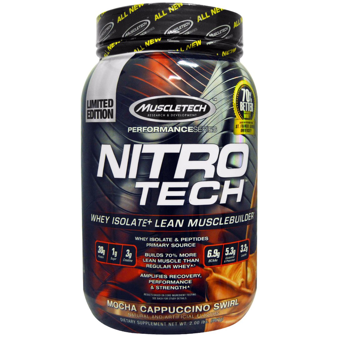 MUSCLETECH NITRO TECH PERFOMANCE 0.9 кг