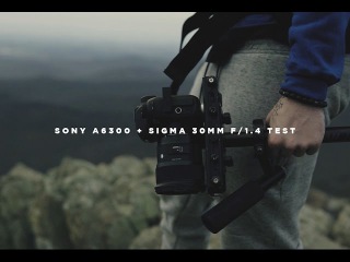 Sony a6300 + Sigma 30mm 1.4 DC DN (Slow Motion Test)