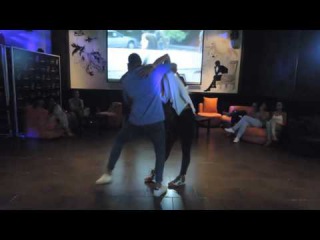 Carlos Camacho & Martina la Sucu - Bachata Sensual, Mana Cafe 2016