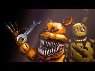 КОШМАРЫ ЧИНЯТ СПРИНГТРАПА | FNAF 3 комикс #32