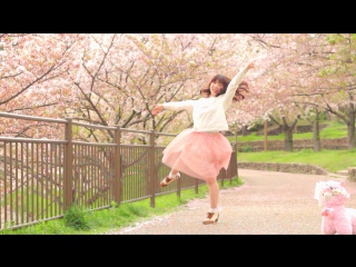【帆夏】春に一番近い街 踊ってみた【桜】 sm31035358