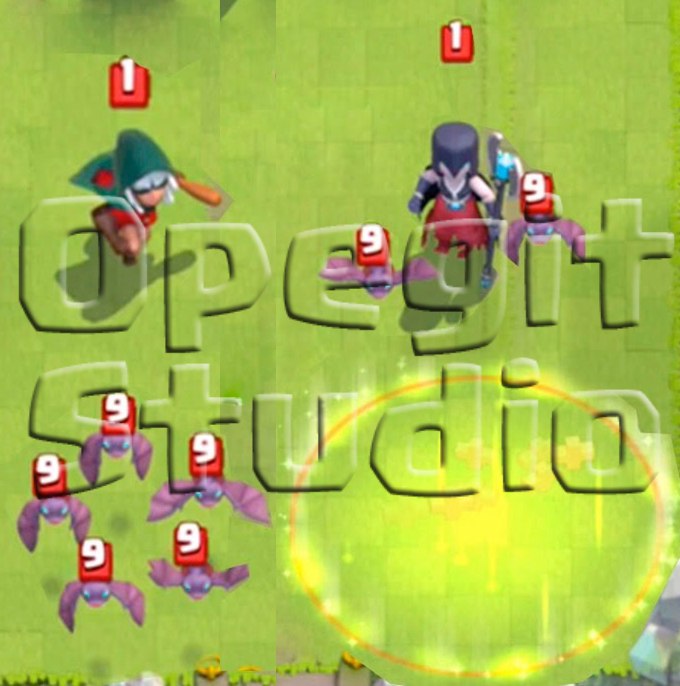 differnce between witch and night witch clashroyale