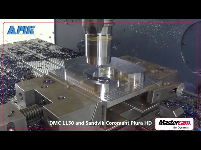 Mastercam Dynamic Motion AME Sandvik