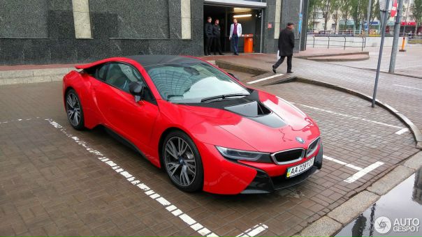 #BMW i8 Protonic Red Edition