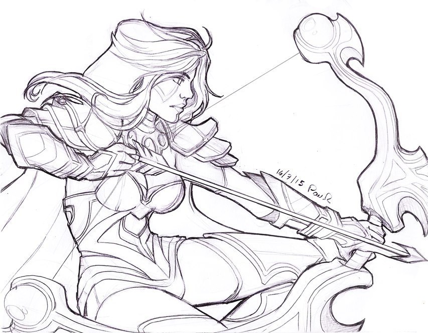 Схемы дота 2. Drow Ranger Dota 2. Дота 2 Windranger. Drow Ranger Dota 2 чб. Раскраска дота 2.